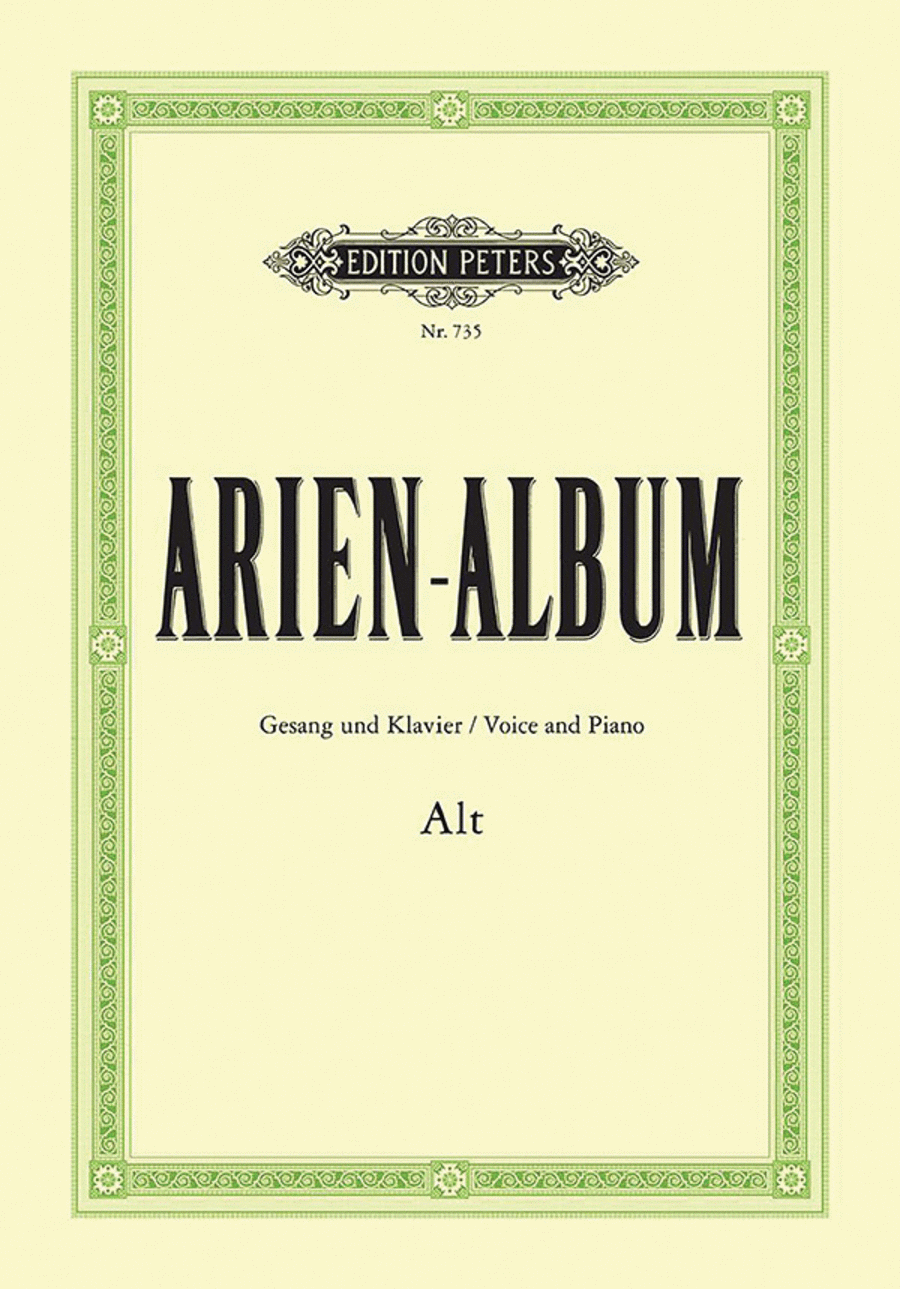 Aria Album for Alto (52 Arias)