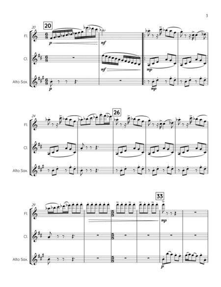 Scherzo (for flute, clarinet, alto sax)