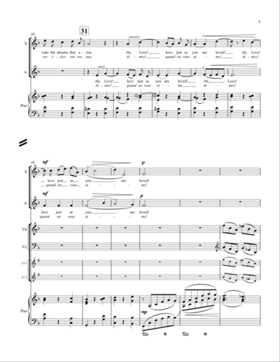 Madrigal - Without Mercy (Inhumaines) Choir scores gallery preview page 5