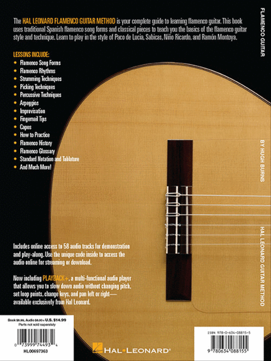 Hal leonard outlet flamenco guitar method