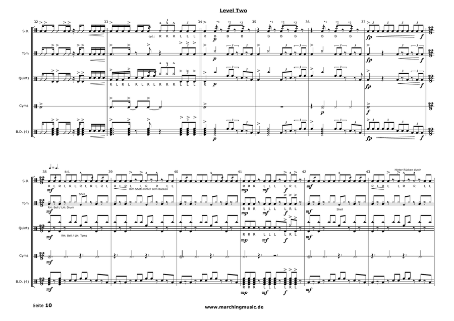 LEVEL TWO (Drumline Feature) image number null