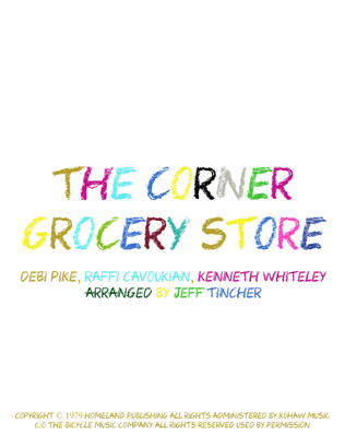 Book cover for The Corner Grocery Store