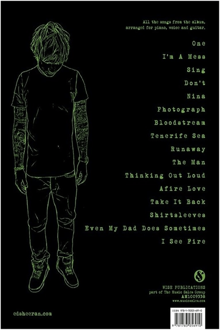 Ed Sheeran: X MULTIPLY [PVG] Piano, Vocal, Guitar scores gallery preview page 2