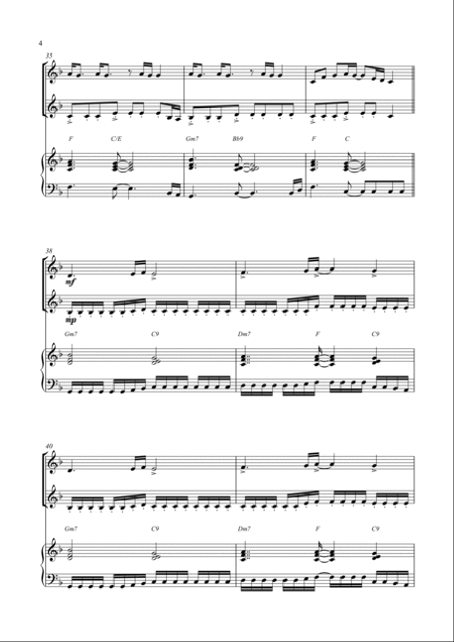 Paradise String Duet scores gallery preview page 4