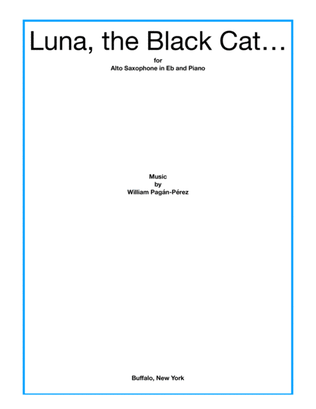 Luna, The Black Cat for Alto Saxophone and Piano