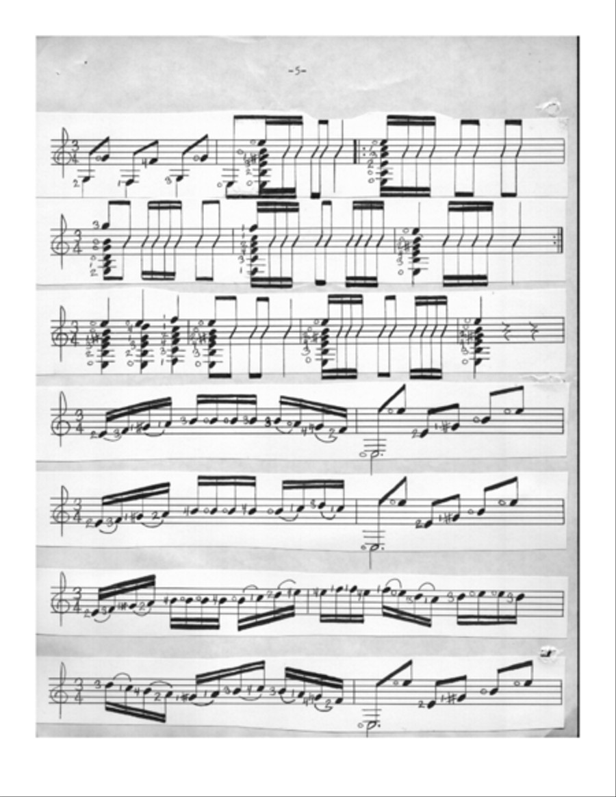 Soleares Acoustic Guitar scores gallery preview page 5
