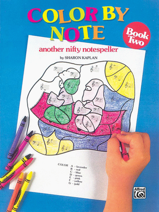 Book cover for Color by Note, Book 2