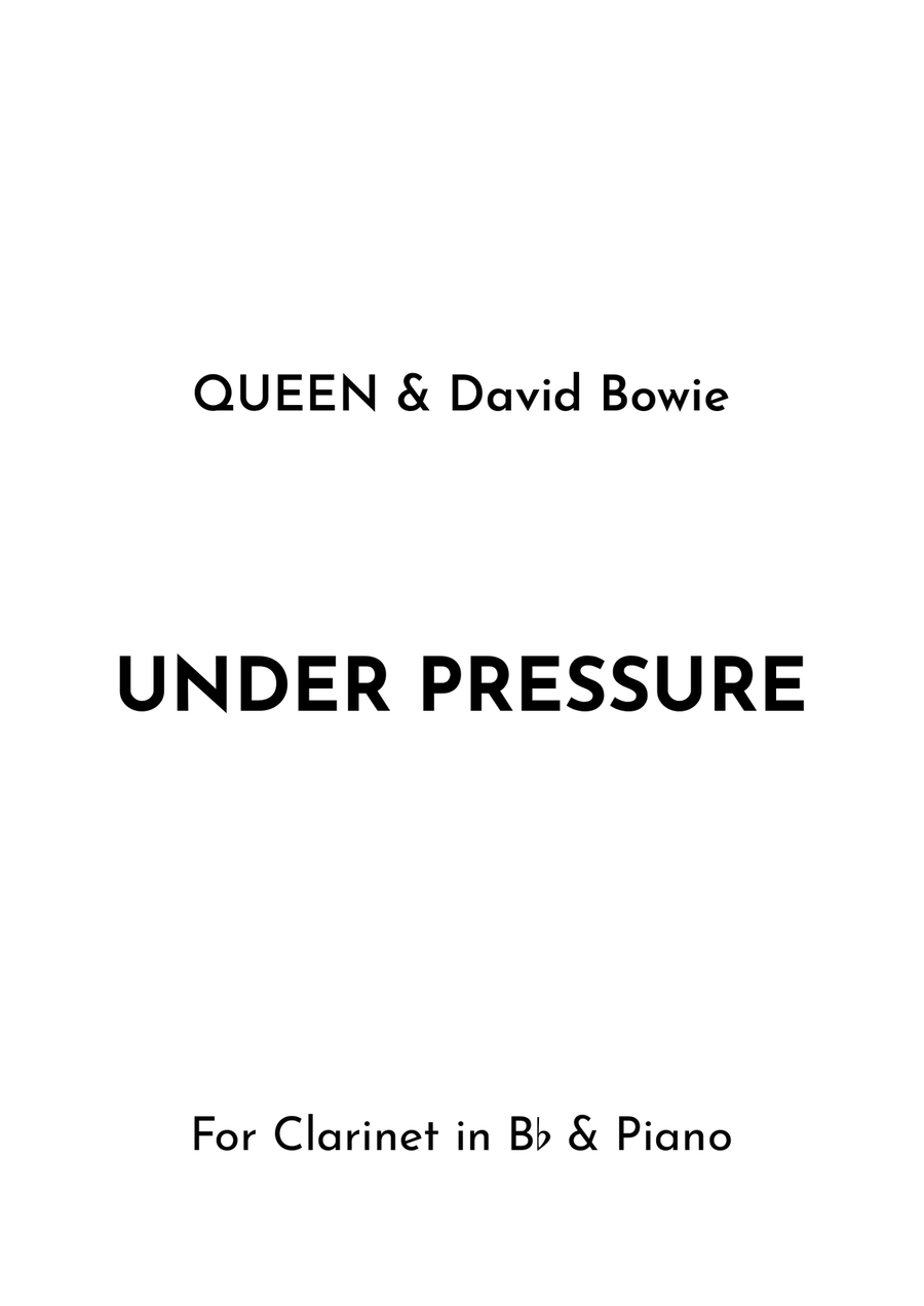Under Pressure