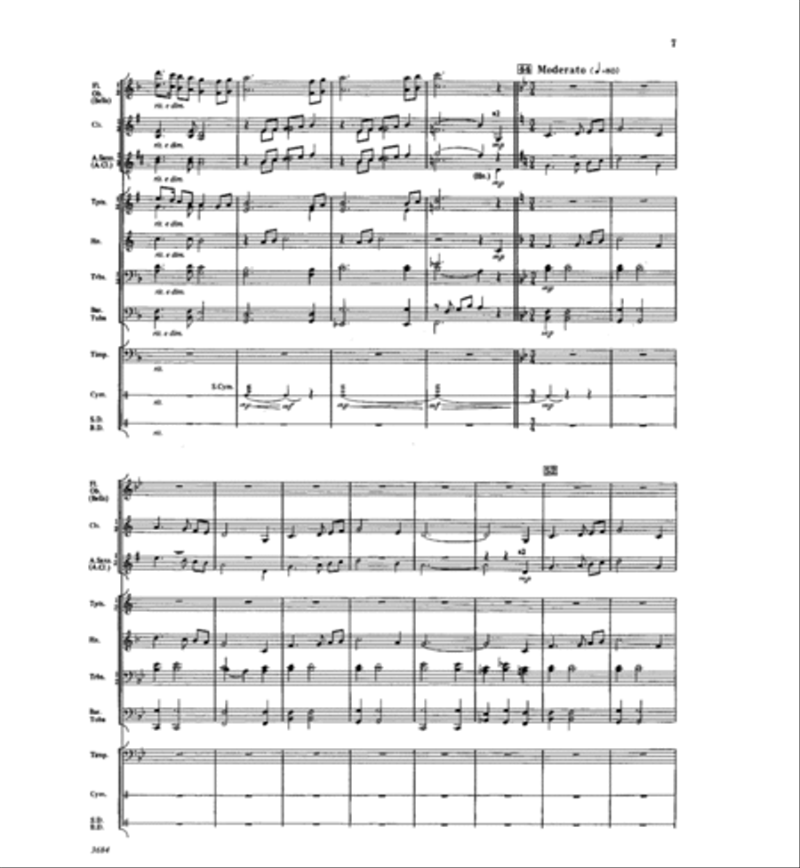 Abington Ridge Concert Band scores gallery preview page 6
