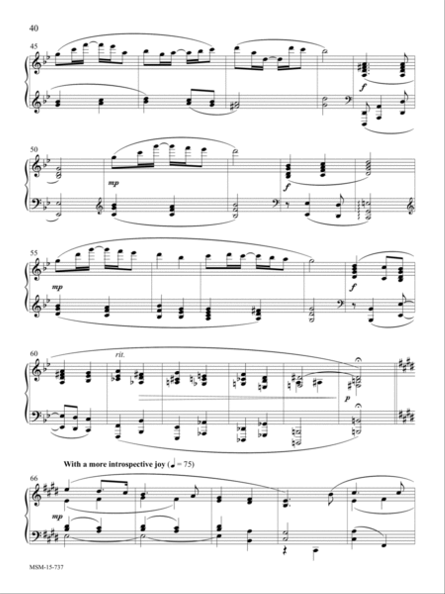 How Great Our Joy (with Joy to the World) Piano Solo scores gallery preview page 3