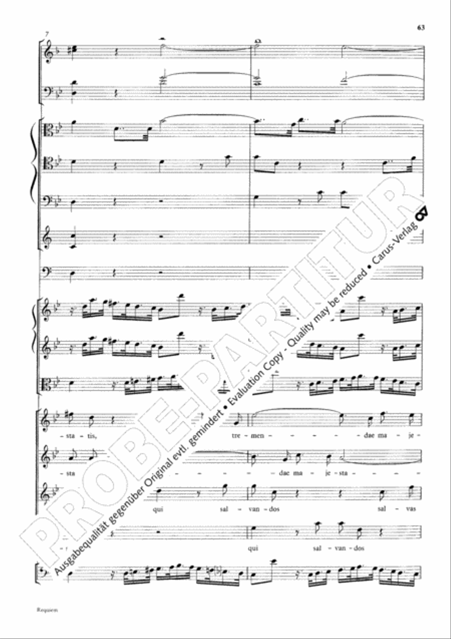Requiem Requiem 4-Part scores gallery preview page 71
