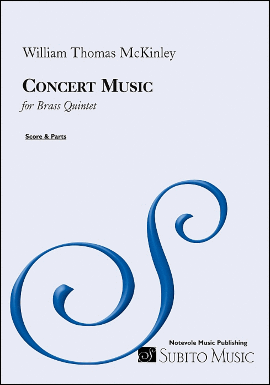 Concert Music Brass Quartet scores gallery preview page 1
