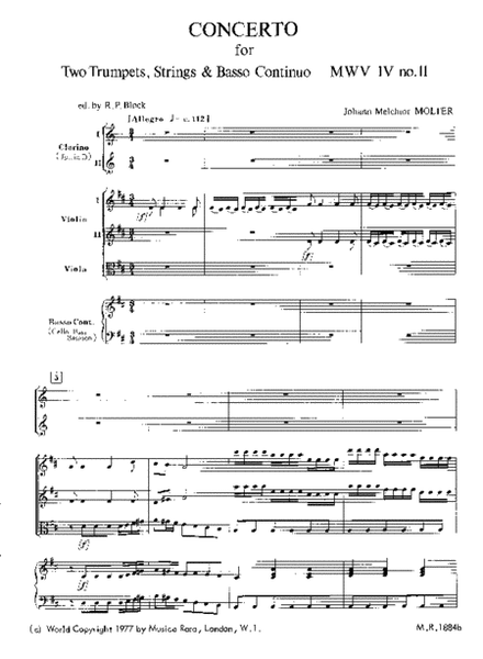 Concerto in D No. 5 MWV IV 11