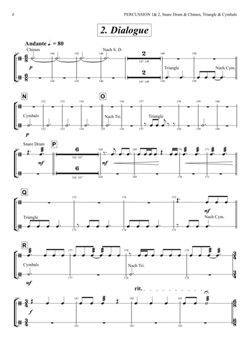 Conflusion - Suite - Wind Ensemble - Percussion 1/2 image number null