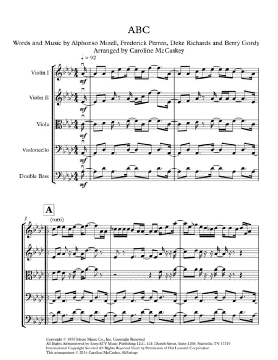 ABC ABC String Orchestra scores gallery preview page 2