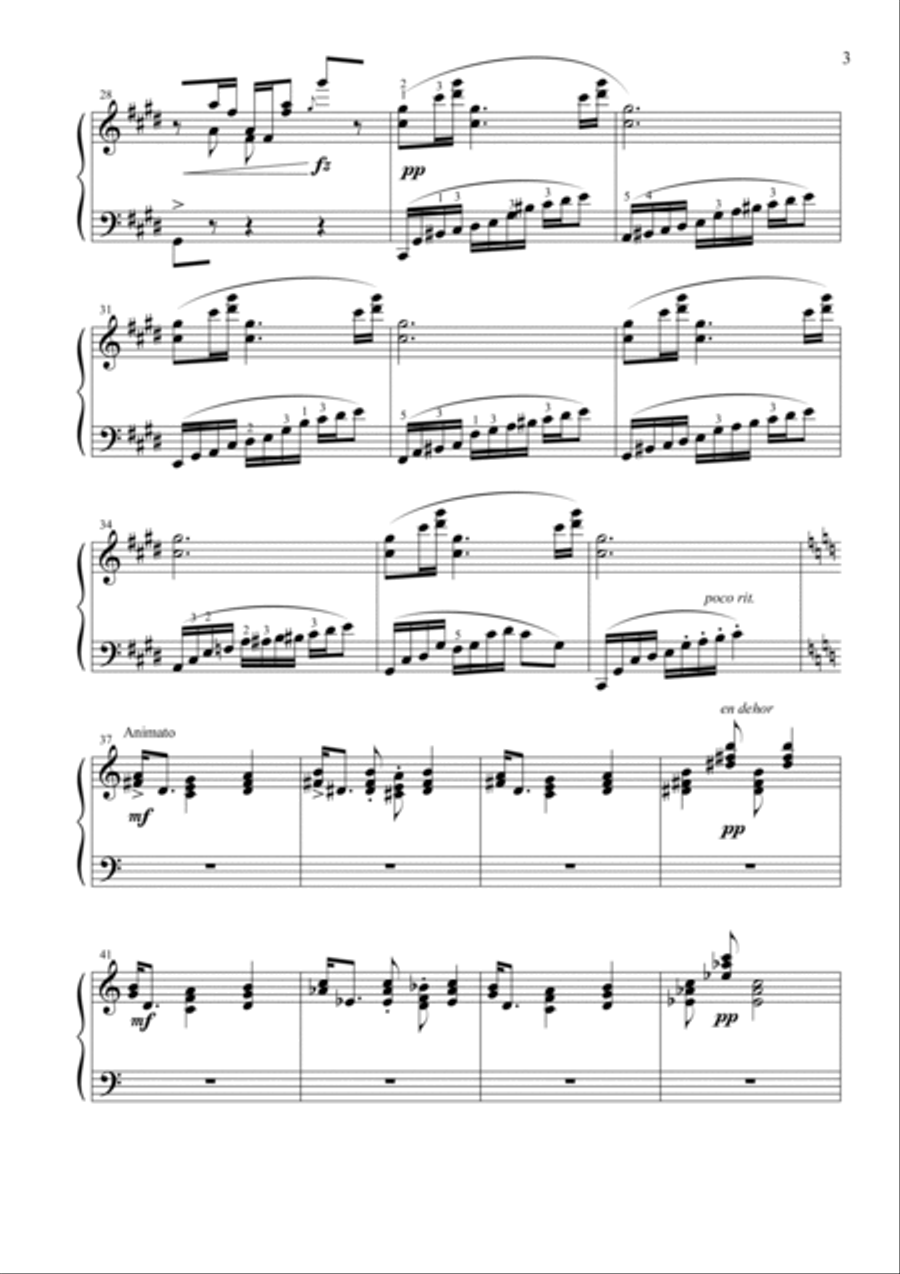 Hommage a Chopin Piano Solo scores gallery preview page 5