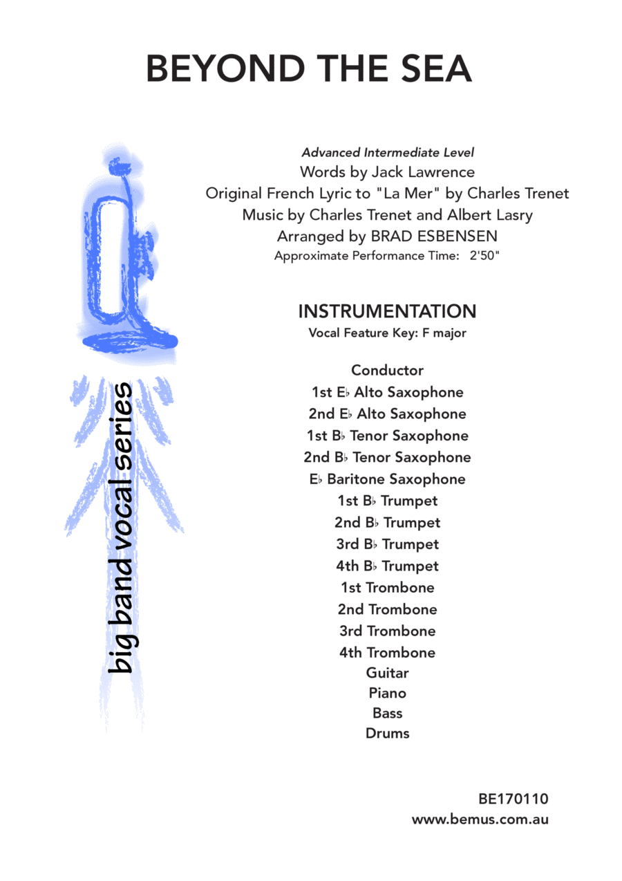 Beyond The Sea Beyond The Sea Jazz Ensemble scores gallery preview page 1