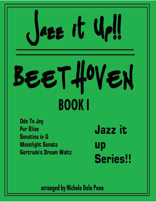 Jazz it Up series Beethoven Best Jazz arrangements for Piano