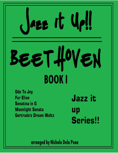 Jazz it Up series Beethoven Best Jazz arrangements for Piano image number null