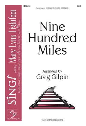 Book cover for Nine Hundred Miles