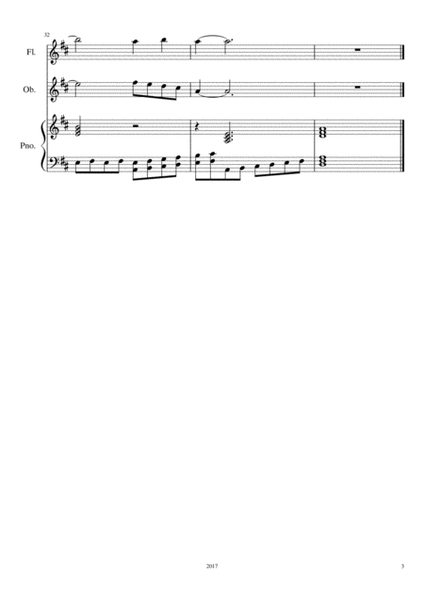 Flute and Oboe Duet with piano image number null