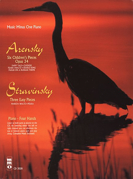 ARENSKY 6 Pieces Enfantines, op. 34; STRAVINSKY 3 Easy Pieces (Dances) (2nd-3rd year)