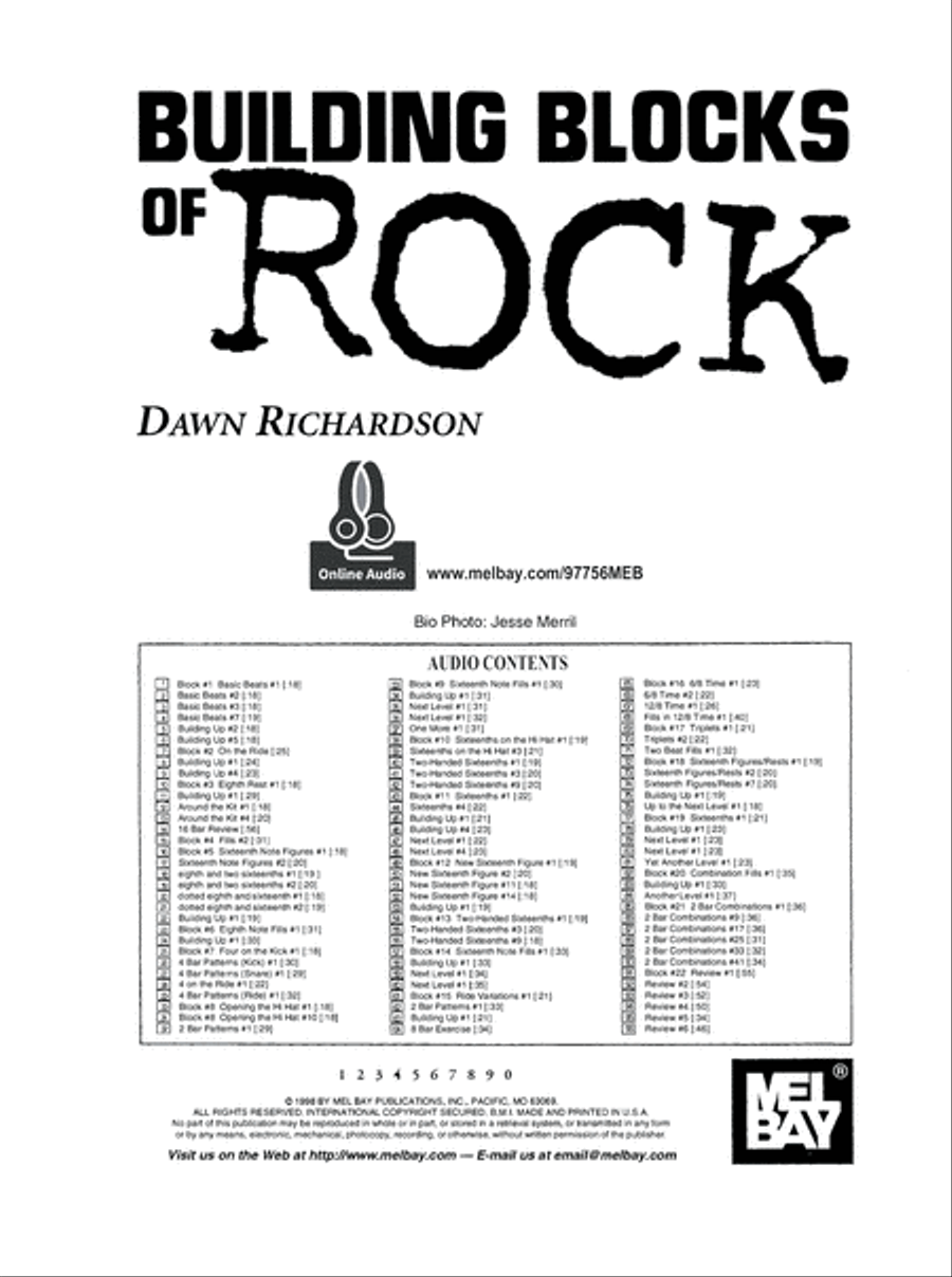 Building Blocks of Rock Drum Set scores gallery preview page 2