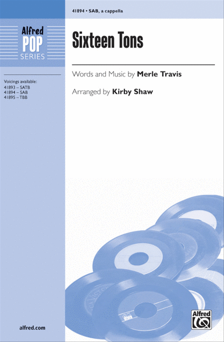 Sixteen Tons 3-Part scores gallery preview page 1
