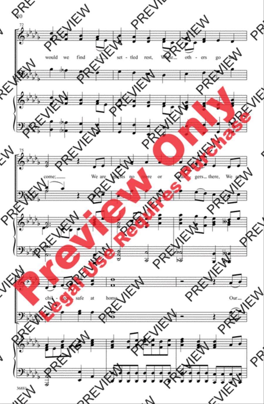 Our Shepherd 4-Part scores gallery preview page 10