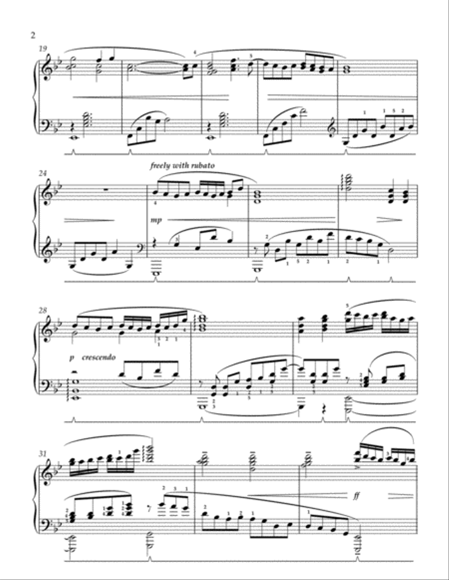 Envisage Piano Solo scores gallery preview page 2