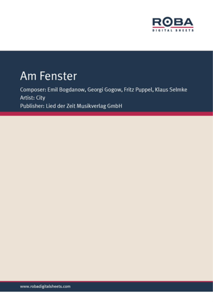 Am Fenster Am Fenster Voice scores gallery preview page 1