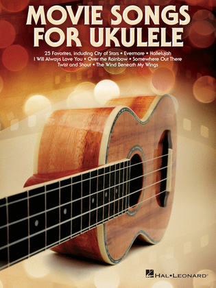 Book cover for Movie Songs for Ukulele