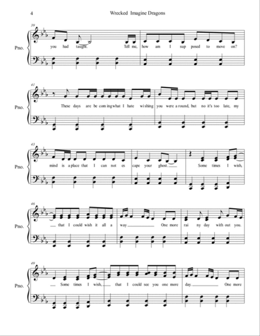 Wrecked Wrecked Small Ensemble scores gallery preview page 4