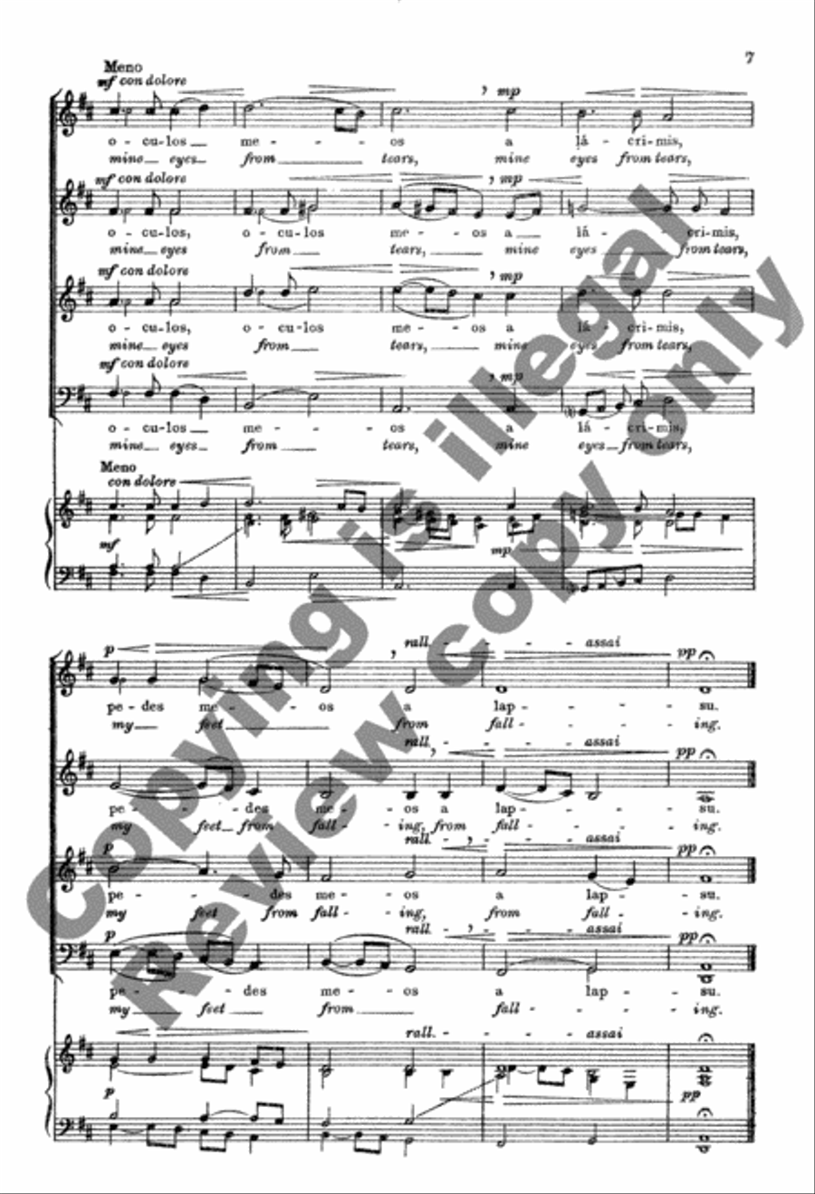Convertere anima mea (Return, O My Soul) 4-Part scores gallery preview page 11