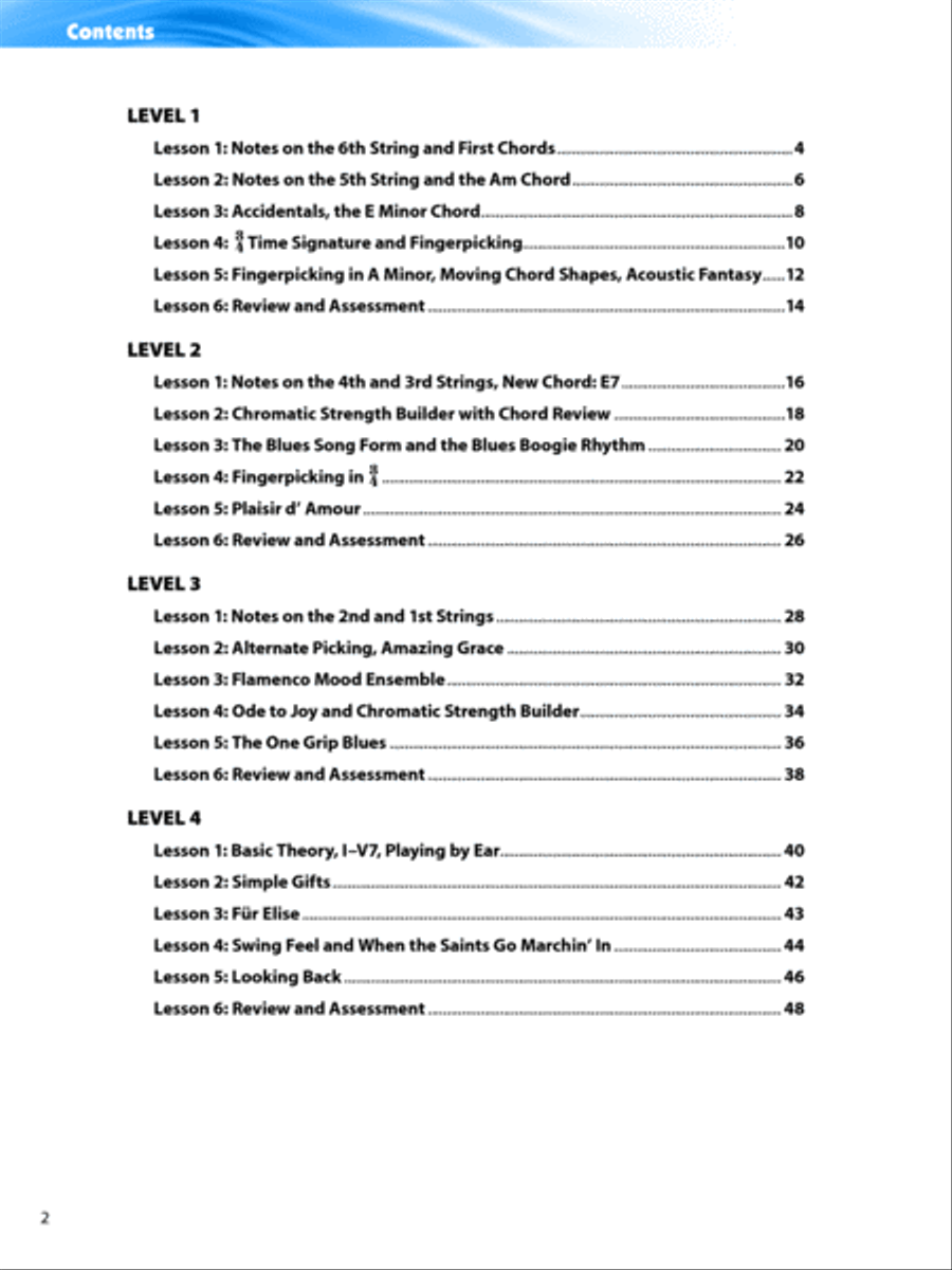 Sound Innovations for Guitar, Book 1 Guitar scores gallery preview page 8