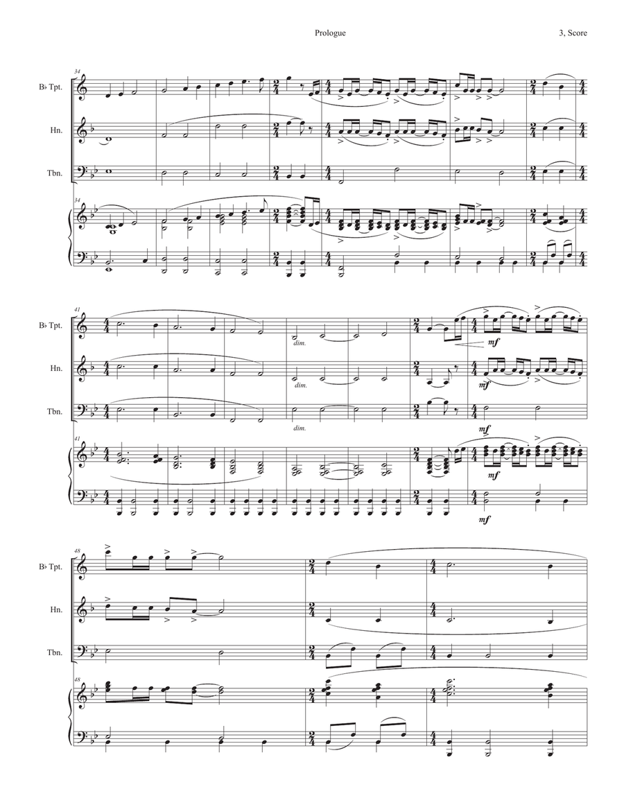 Jonathan Livingston Seagull Small Ensemble scores gallery preview page 3