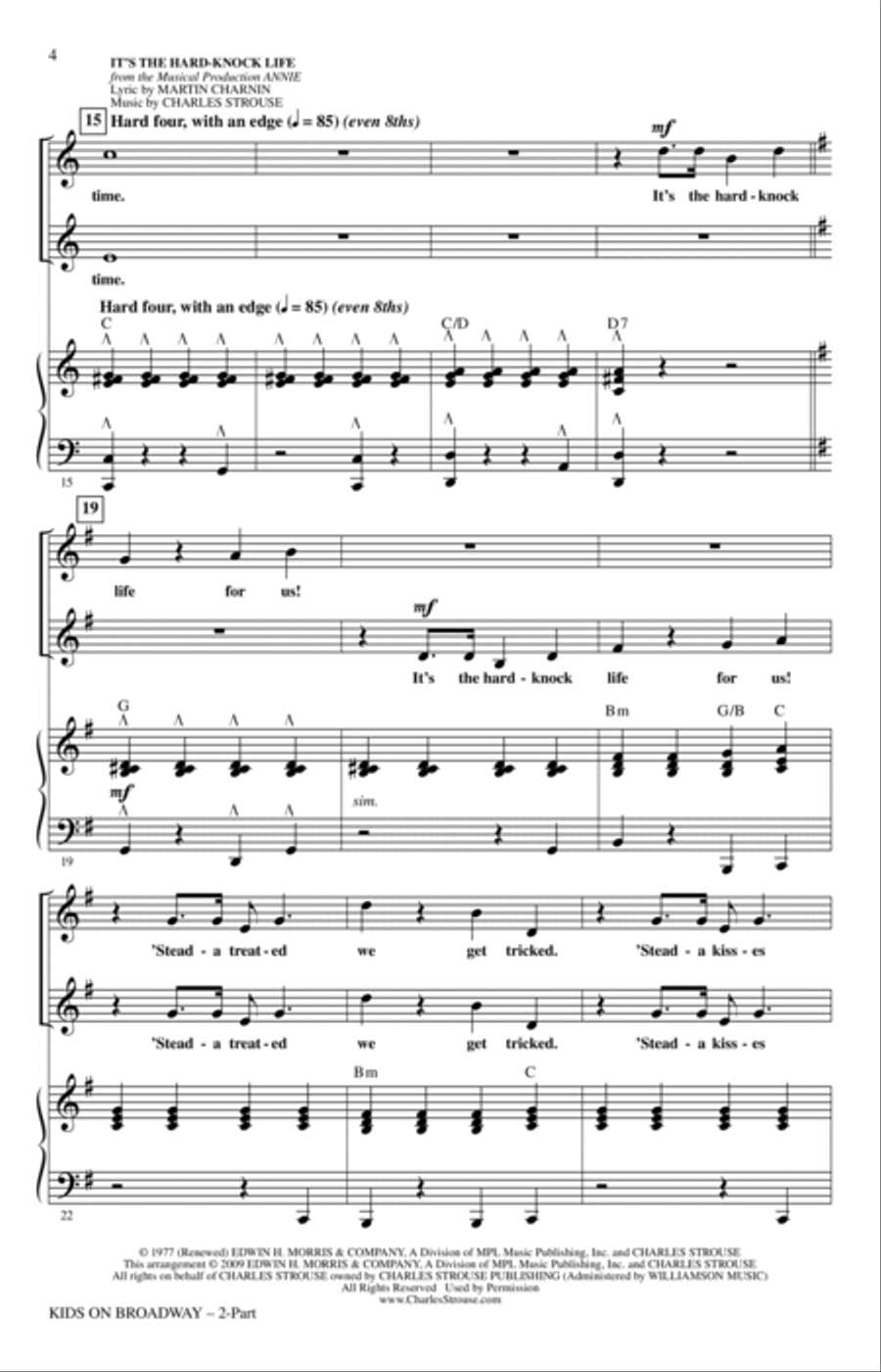 Kids On Broadway: Songs That Stopped The Show (Medley) 2-Part scores gallery preview page 3
