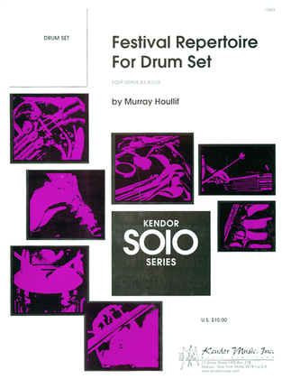 Book cover for Festival Repertoire For Drum Set