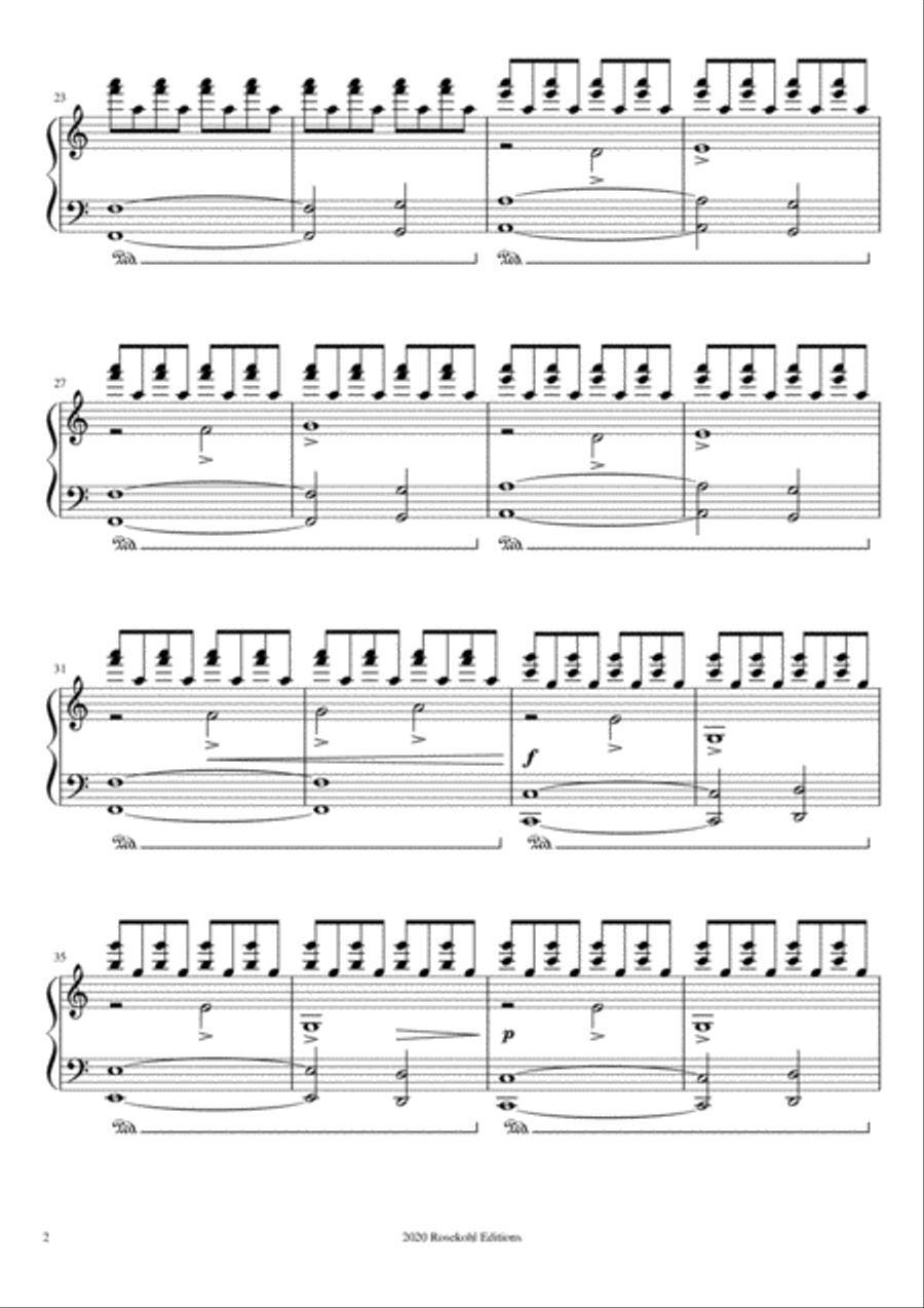 flow #1 flow #1 Piano Solo scores gallery preview page 2