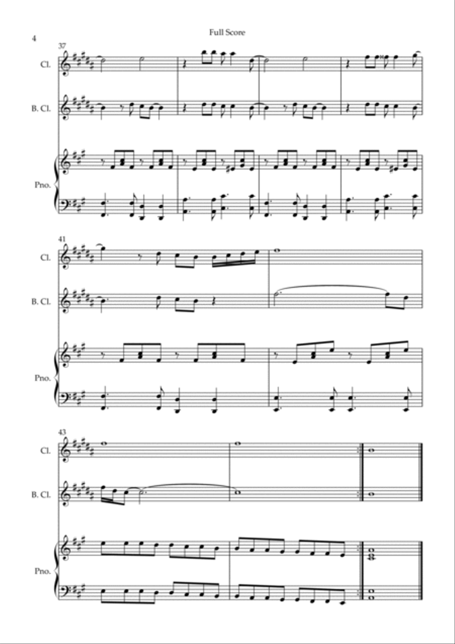 You Got It You Got It Woodwind Duet scores gallery preview page 4