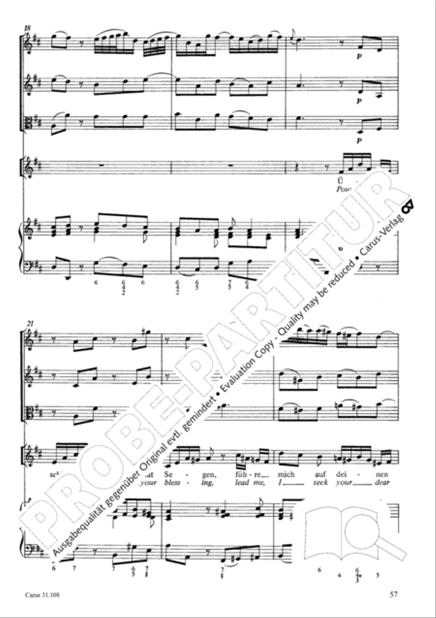 Now it is good, that I am leaving (Es ist euch gut, dass ich hingehe) ATB scores gallery preview page 58