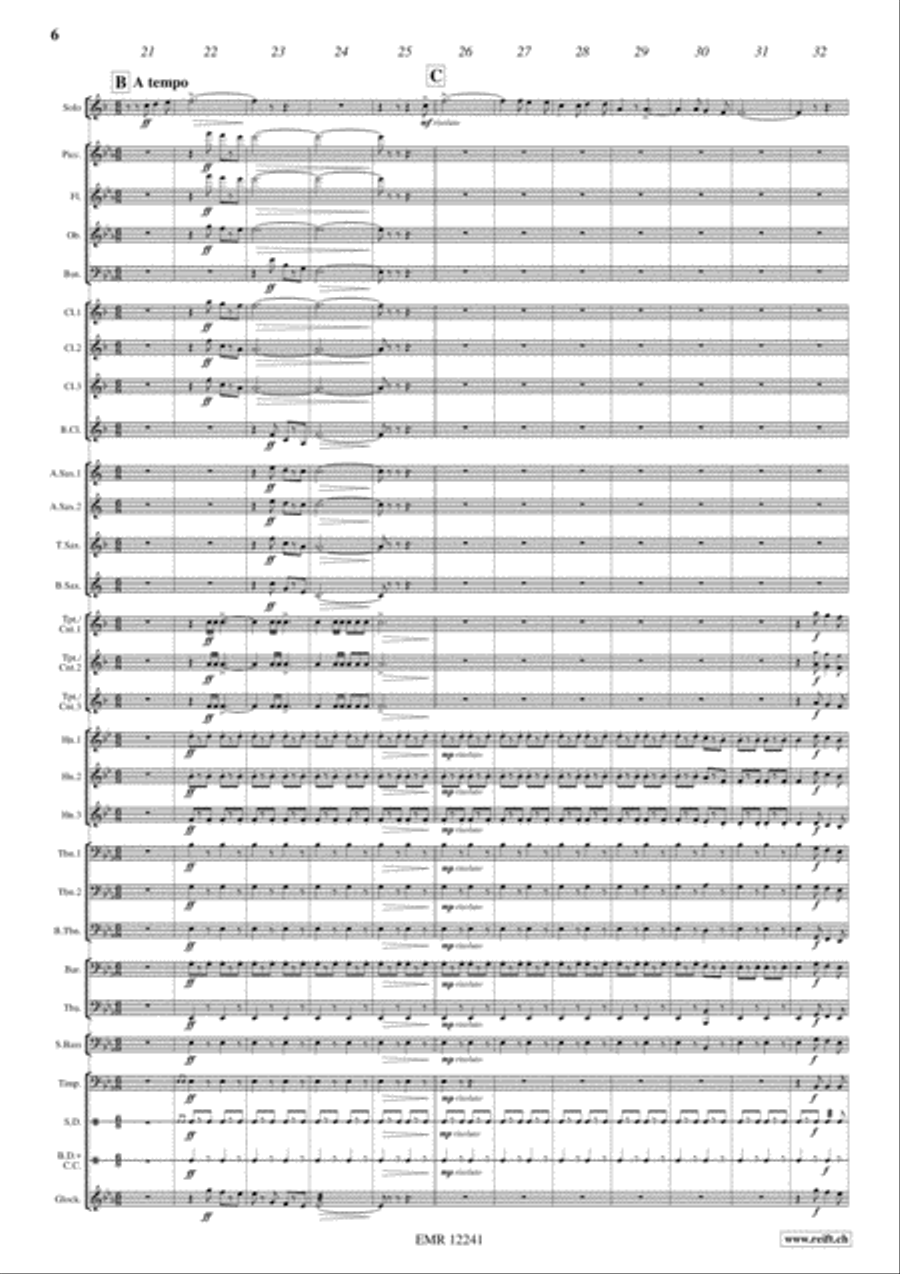 Napoli Concert Band scores gallery preview page 6