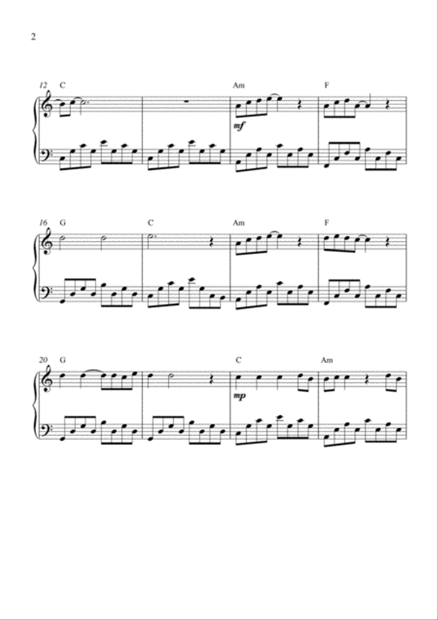 Only Time Only Time Piano Solo scores gallery preview page 2
