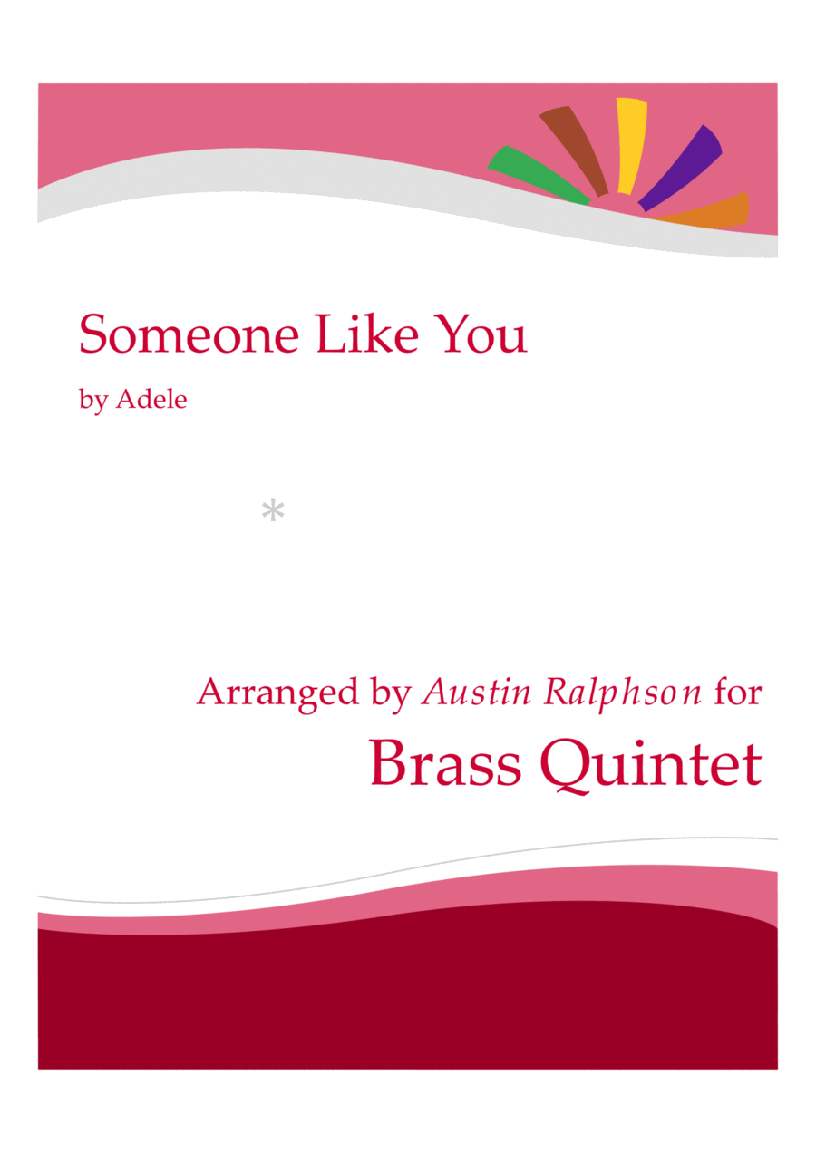 Someone Like You Horn scores gallery preview page 1