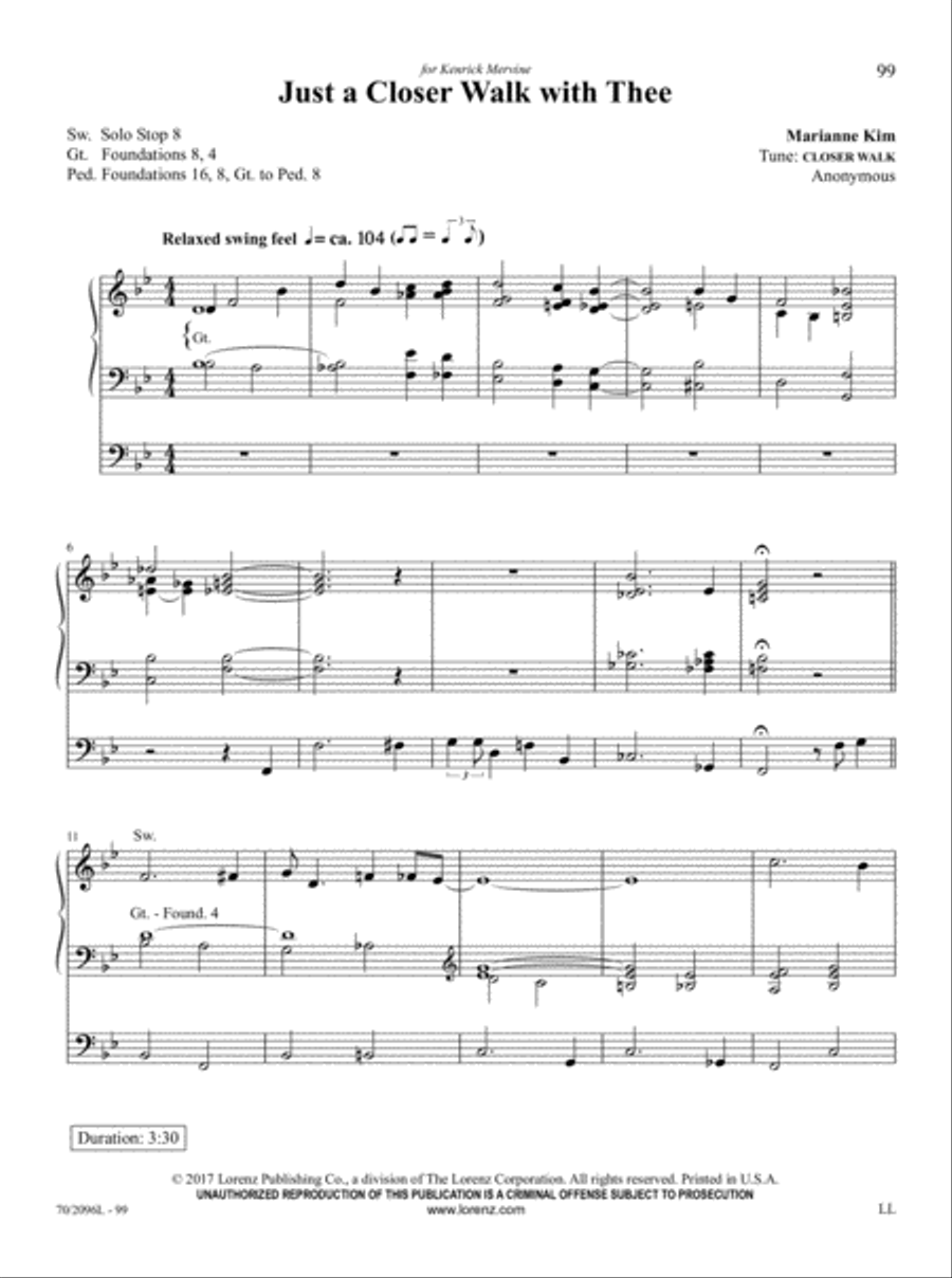 The Organist's Library, Vol. 63 Organ Solo scores gallery preview page 30