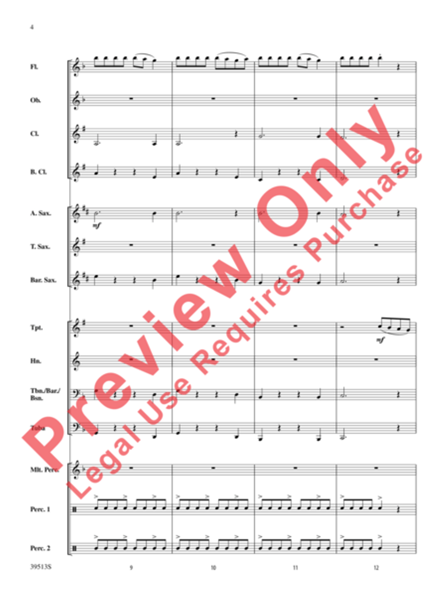 We Are Young We Are Young Concert Band scores gallery preview page 5