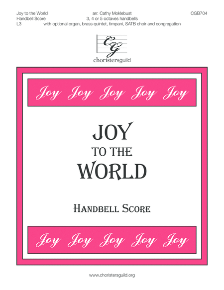 Joy to the World - Handbell Score image number null