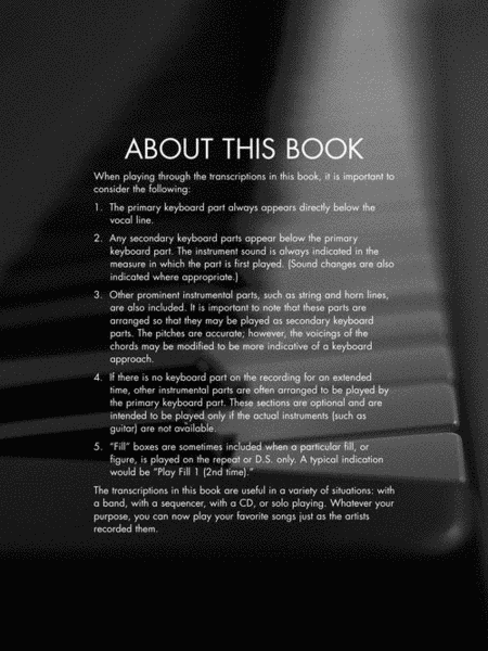 The Carole King Keyboard Book