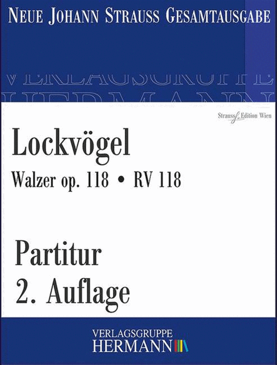 Lockvögel op. 118 RV 118 Lockvögel op. 118 RV 118 Orchestra scores gallery preview page 1