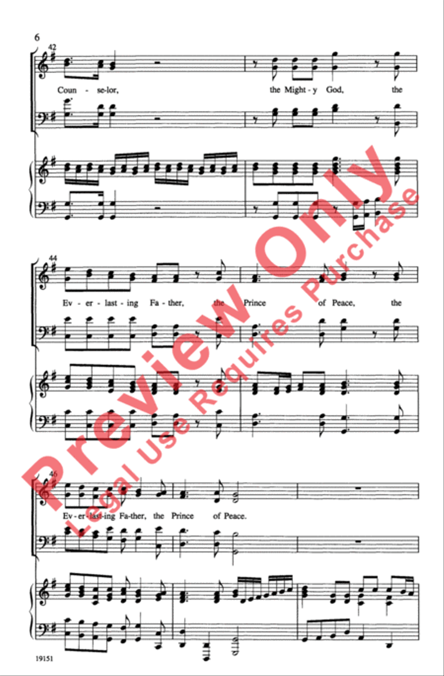 Sing Joy! Sing Joy! 4-Part scores gallery preview page 6